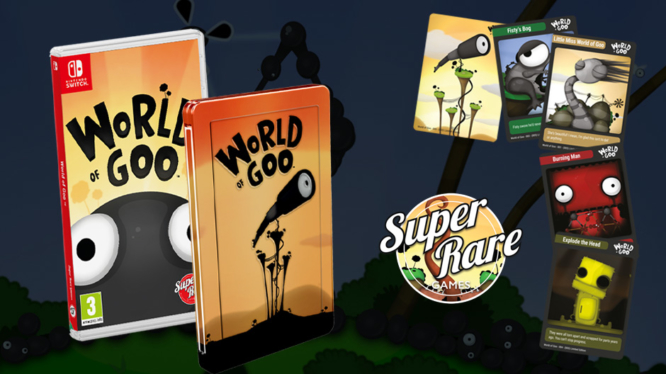 World of Goo Nintendo Switch physical release