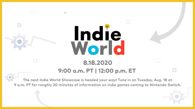 Indie World Showcase August 2020